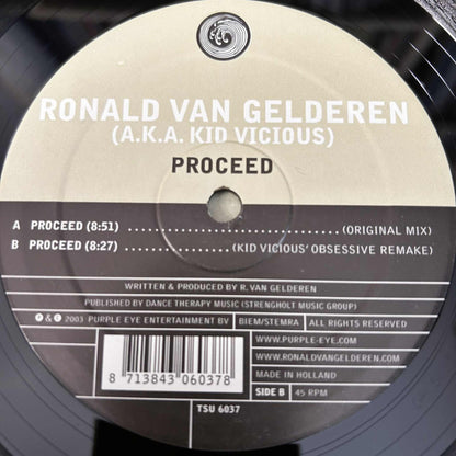 Ronald van Gelderen (A.K.A. Kid Vicious) ‎– Proceed