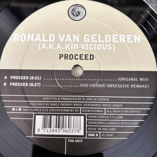 Ronald van Gelderen (A.K.A. Kid Vicious) ‎– Proceed