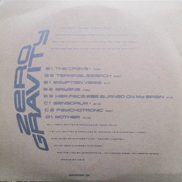 Zero Gravity – Terminal Search - 2 Vinyls