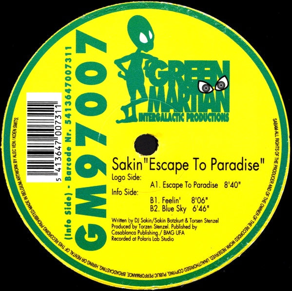 Sakin – Escape To Paradise