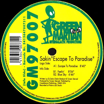 Sakin – Escape To Paradise