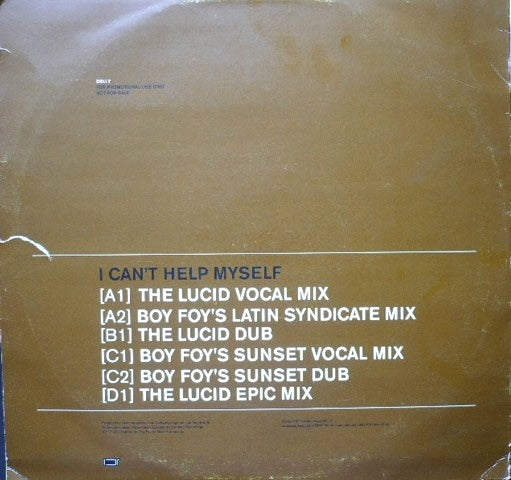 Lucid – I Can't Help Myself ( 2 Vinyls )