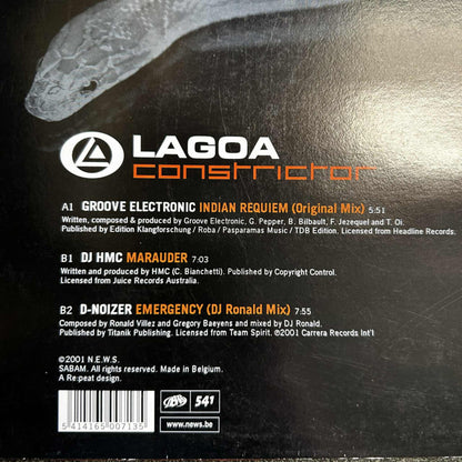 Various – Lagoa 9 Constrictor sampler