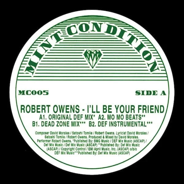 ROBERT OWENS / I'LL BE YOUR FRIEND