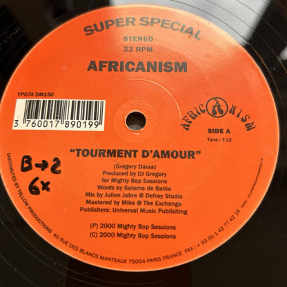 Africanism – Tourment D'amour