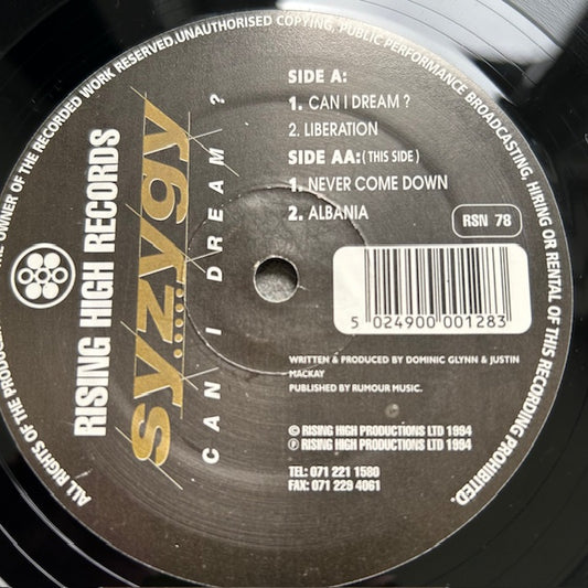 Syzygy – Can I Dream ?