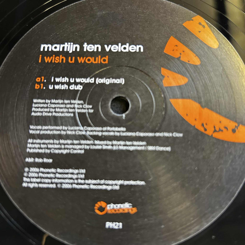 Martijn ten Velden – I Wish U Would