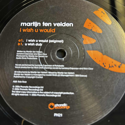 Martijn ten Velden – I Wish U Would