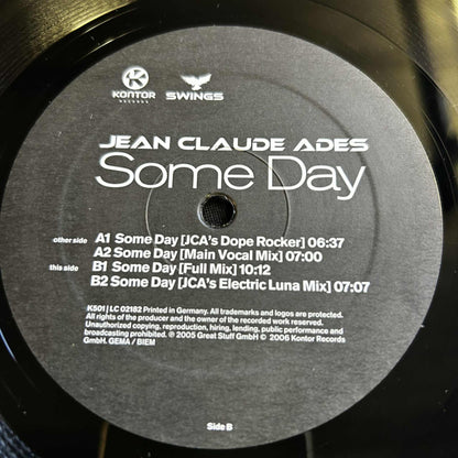 Jean-Claude Ades – Some Day