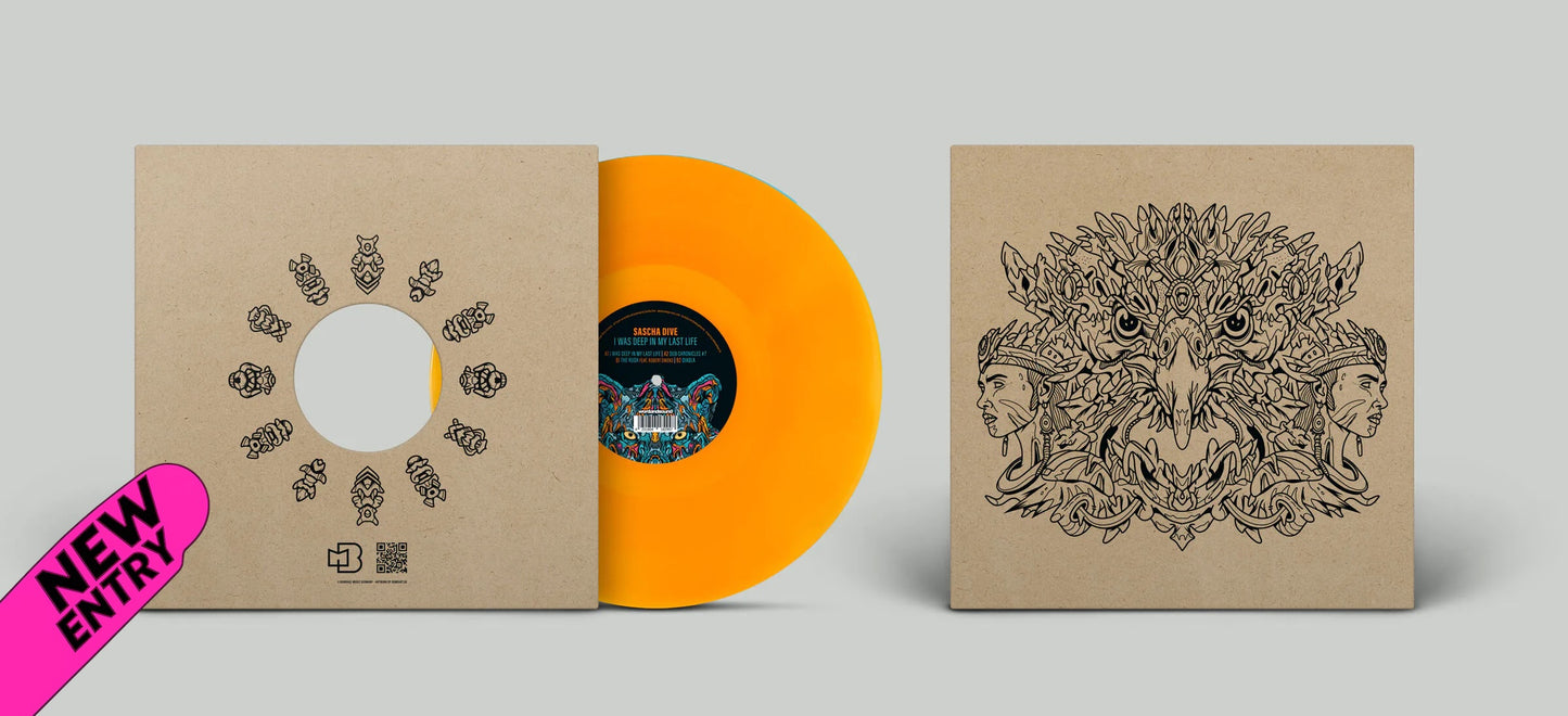 SASCHA - DIVE I WAS DEEP IN MY LAST LIFE (ORANGE VINYL)