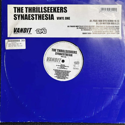 The Thrillseekers – Synaesthesia (Vinyl One)