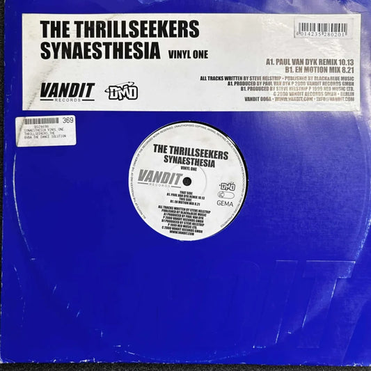 The Thrillseekers – Synaesthesia (Vinyl One)
