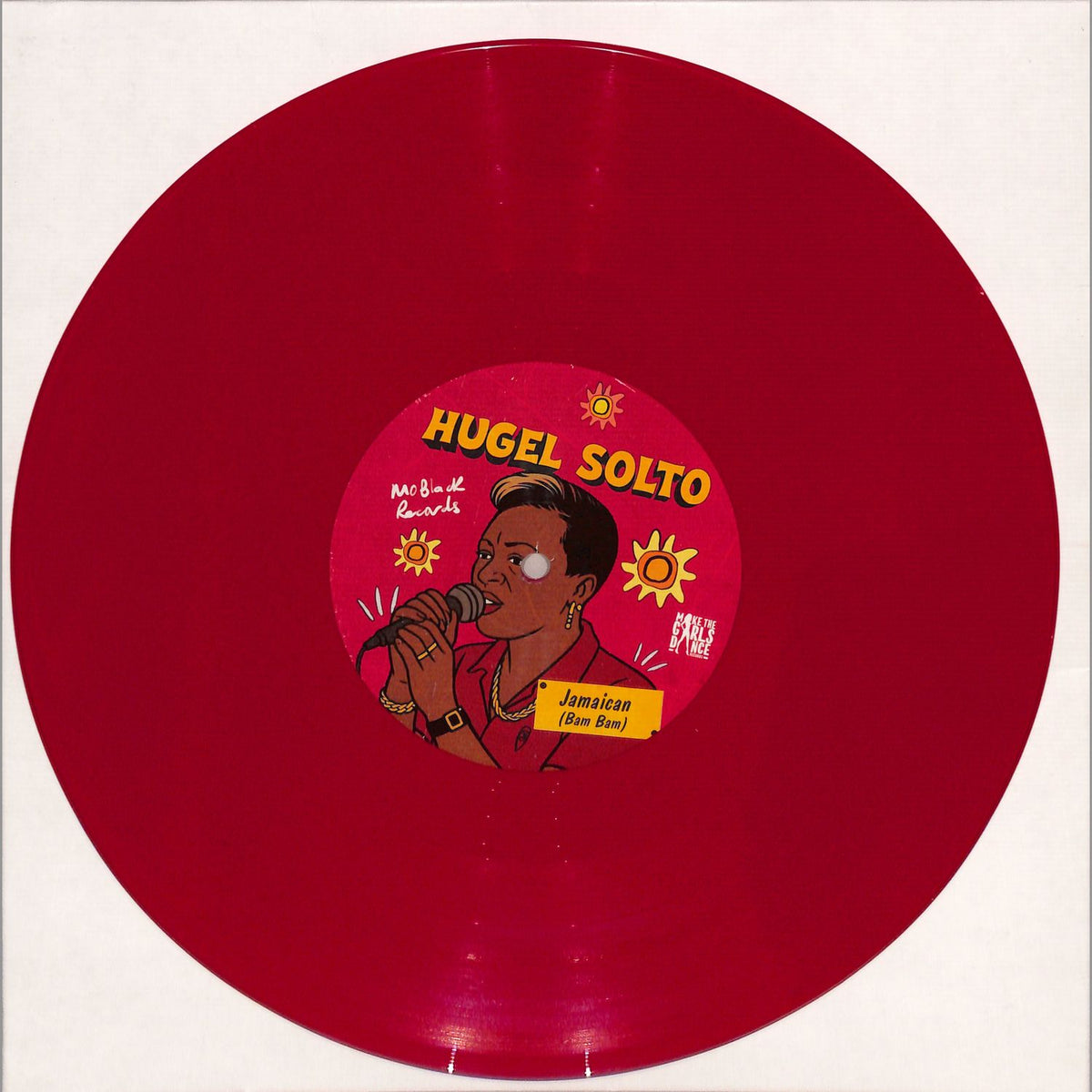 HUGEL SOLTO - Jamaican (Bam Bam) 10 inch - Red Vinyl