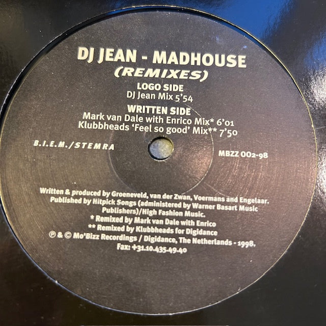 DJ Jean – Madhouse (Remixes)