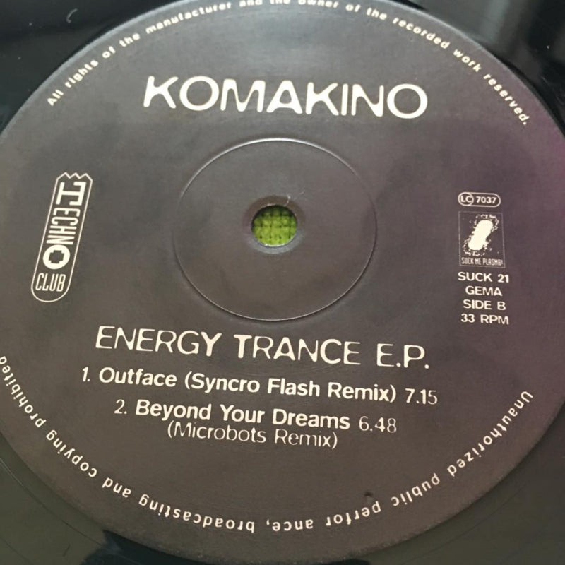 Komakino – Energy Trance E.P.