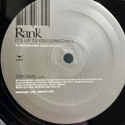 Rank 1 – It's Up To You (Symsonic)