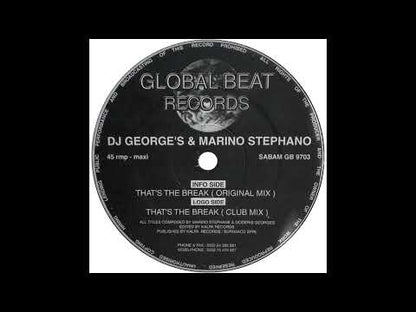 DJ George's & Marino Stephano – That's The Break