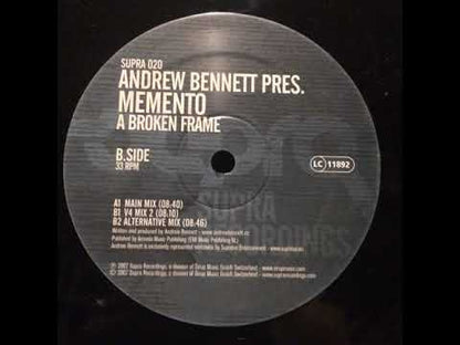 Andrew Bennett Pres. Memento – A Broken Frame