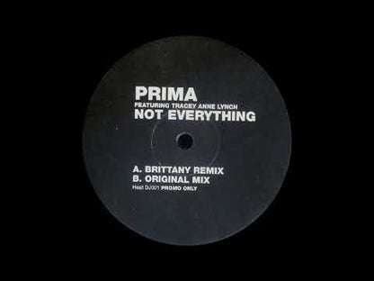 Prima Featuring Tracy Anne Lynch – Not Everything