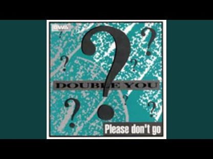DOUBLE YOU - PLEASE DON'T GO ( Turqoise vinyl )