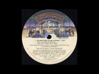Barbra Streisand / Donna Summer – No More Tears (Enough Is Enough)
