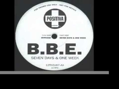 BBE – Seven Days And One Week / Hypnose